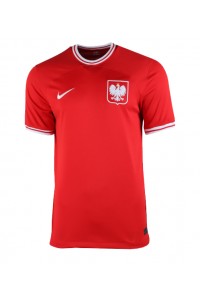 Fotbalové Dres Polsko Dámské Venkovní Oblečení MS 2022 Krátký Rukáv